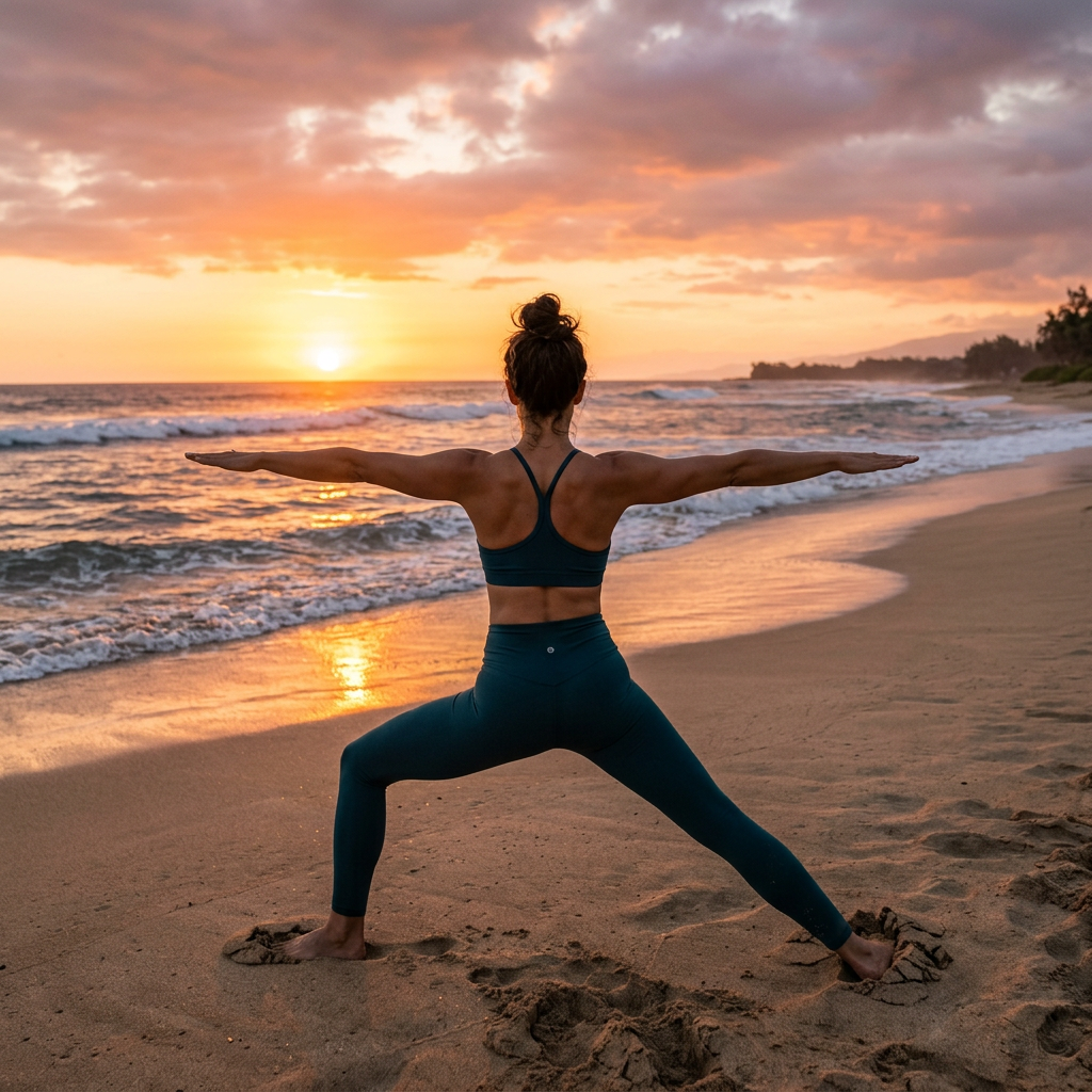 hatha og flow yoga-kropsterapi med fokus på vejrtrækning og meditation.
